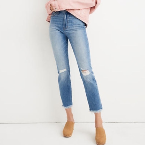 MADEWELL The Perfect Vintage Jeans Parnell Wash High Rise Tapered Mom size 28 - Picture 1 of 10